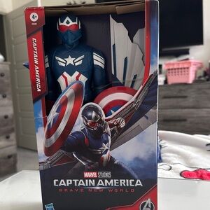 Marvel Captain America Figure - Blue, Red, White